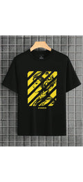 Cyber Cool Graphic T-Shirt for Men & Women | Black Streetwear Anime Tee