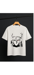 Naruto Sharingan T-Shirt | White Anime Graphic Tee for Men & Women
